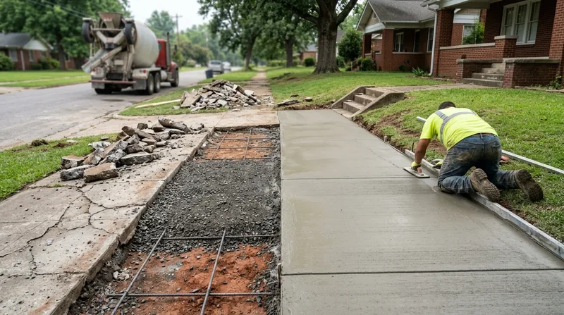 Concrete Removal & Replacement Little Rock
