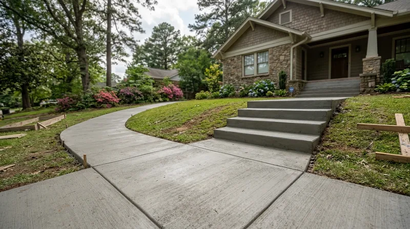 Sidewalks, Walkways & Steps Little Rock